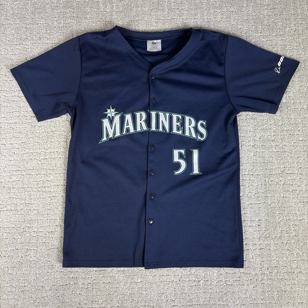 Vintage Y2K 2010 MLB Seattle Mariners #51 Youth XL Ichiro Suzuki